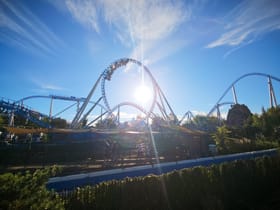 blue fire Megacoaster