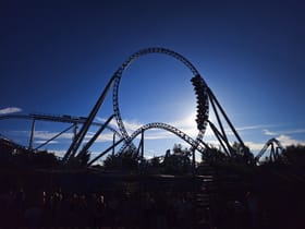 blue fire Megacoaster