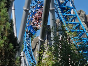 blue fire Megacoaster